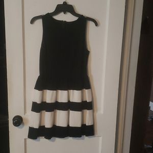Black and white dress